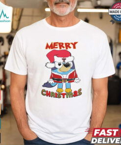 Texas Tech Red Raiders Bluey Merry Christmas 2024 Shirt