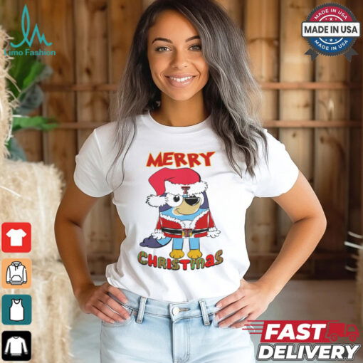 Texas Tech Red Raiders Bluey Merry Christmas 2024 Shirt