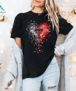 Texas Tech Red Raiders Crystal Heart Shirt