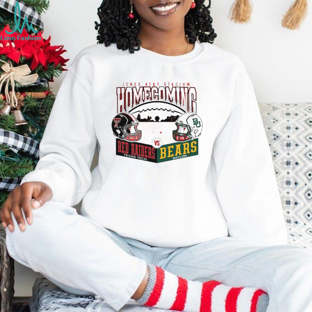 Texas Tech Red Raiders Vs Baylor Bears 2024 Jones AT&T Stadium Homecoming Shirt Texas Tech Red Raiders Vs Baylor Bears 2024 Jones AT&T Stadium Homecoming Shirt