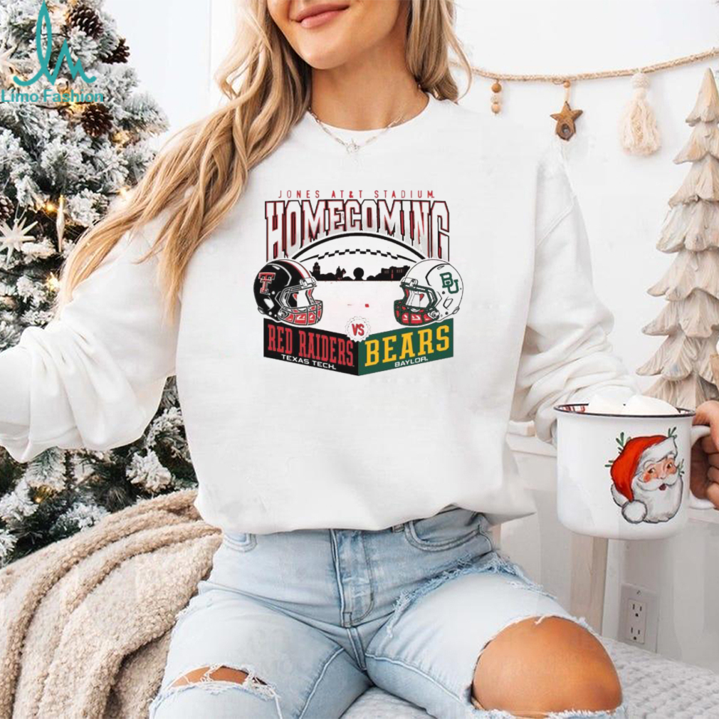 Texas Tech Red Raiders Vs Baylor Bears 2024 Jones AT&T Stadium Homecoming Shirt Texas Tech Red Raiders Vs Baylor Bears 2024 Jones AT&T Stadium Homecoming Shirt