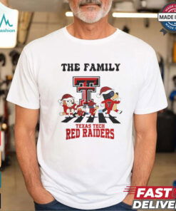 Texas Tech Red Raiders X Family Bluey Merry Christmas 2024 Shirt