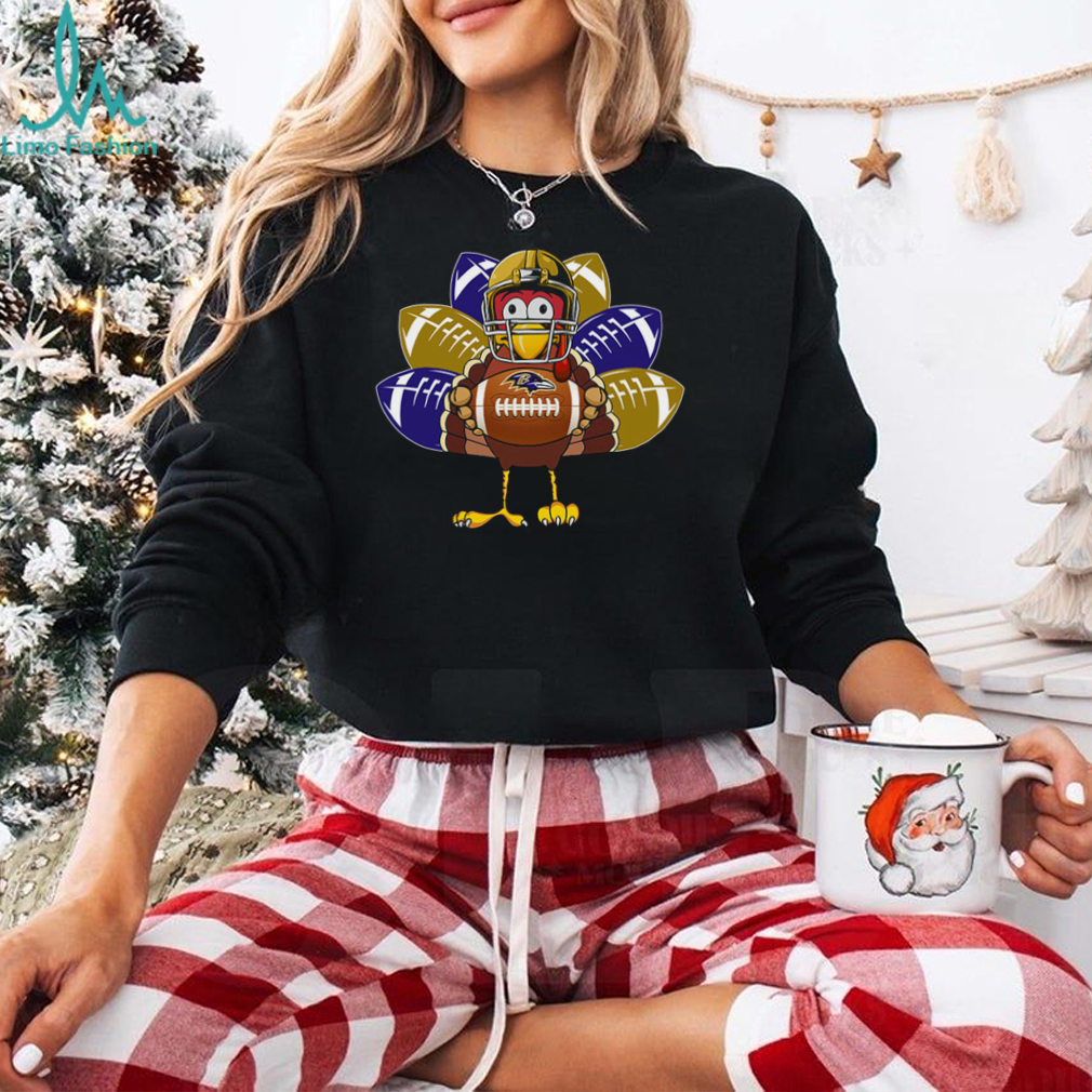 Thanksgiving Turkey Baltimore Ravens T Shirt Thanksgiving Turkey Baltimore Ravens T Shirt