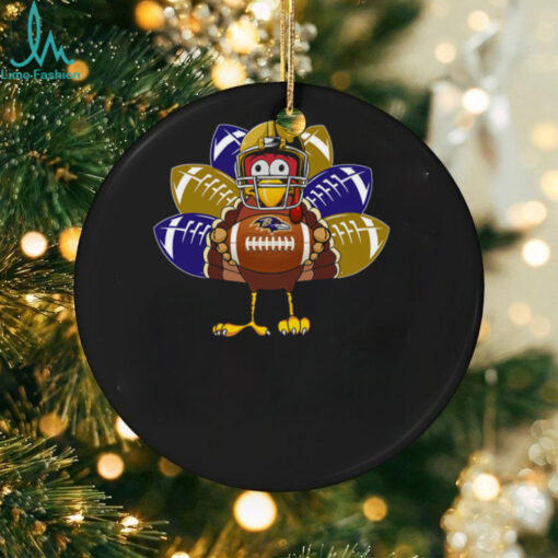 Thanksgiving Turkey Baltimore Ravens T Shirt