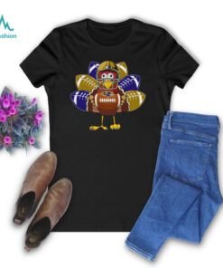 Thanksgiving Turkey Baltimore Ravens T Shirt