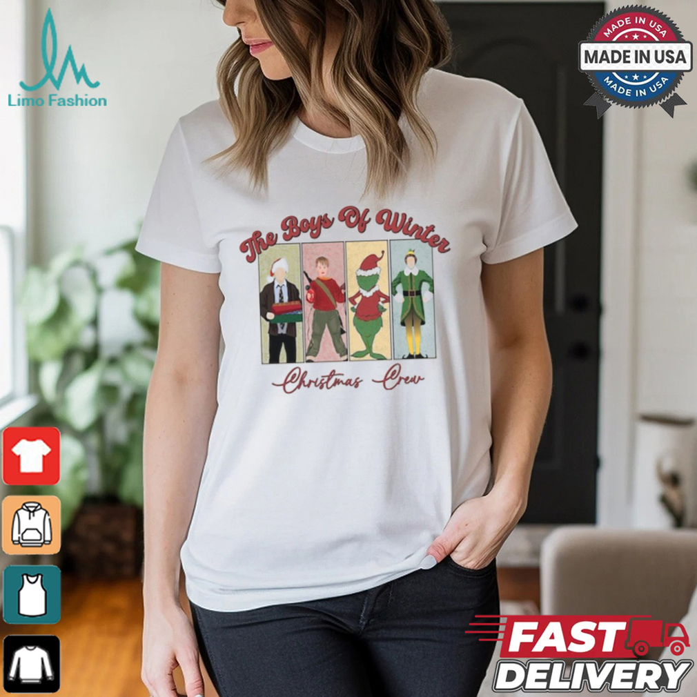 The Boys of Winter Sweatshirt, Funny Xmas Characters Shirt The Boys of Winter Sweatshirt, Funny Xmas Characters Shirt
