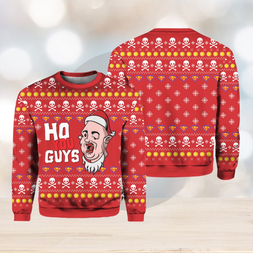 The Goonies Ho You Guys Ugly Christmas Sweater The Goonies Ho You Guys Ugly Christmas Sweater
