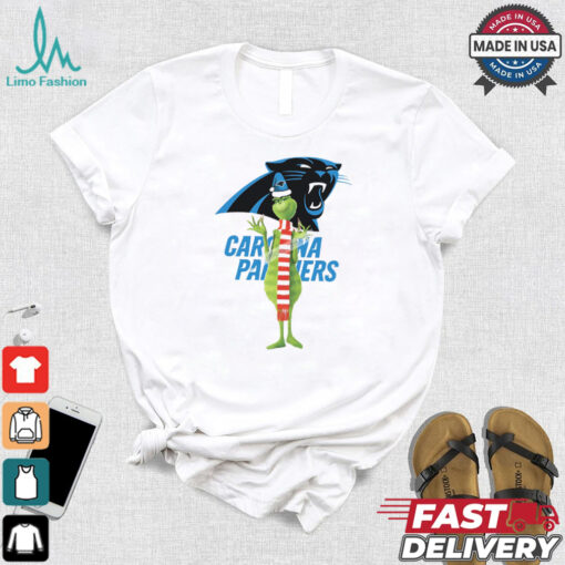 The Grinch Carolina Panthers Graphic T Shirt