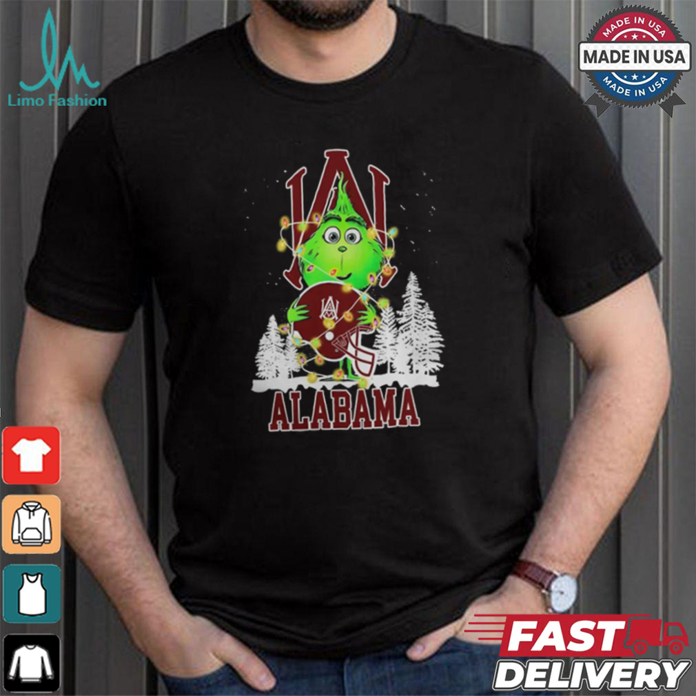 The Grinch Hug Alabama A_M Helmet Christmas Shirt The Grinch Hug Alabama A_M Helmet Christmas Shirt