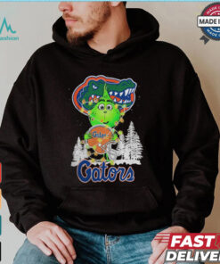The Grinch Hug Florida Gators Helmet Christmas Shirt