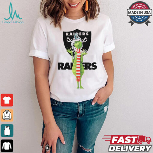 The Grinch Las Vegas Raiders Graphic T Shirt