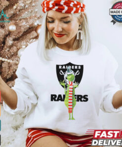 The Grinch Las Vegas Raiders Graphic T Shirt