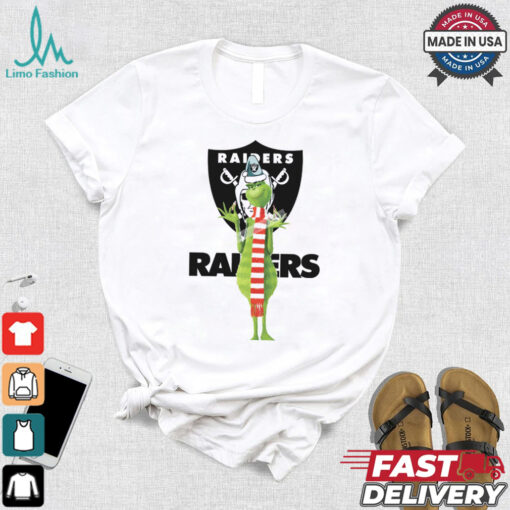 The Grinch Las Vegas Raiders Graphic T Shirt