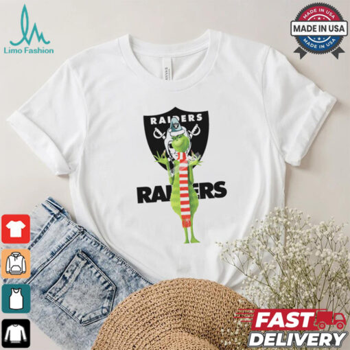 The Grinch Las Vegas Raiders Graphic T Shirt