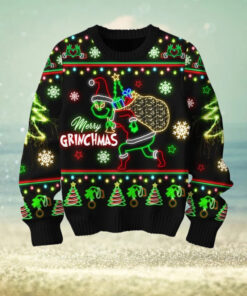The Grinch Merry Christmas Light Special Sweater