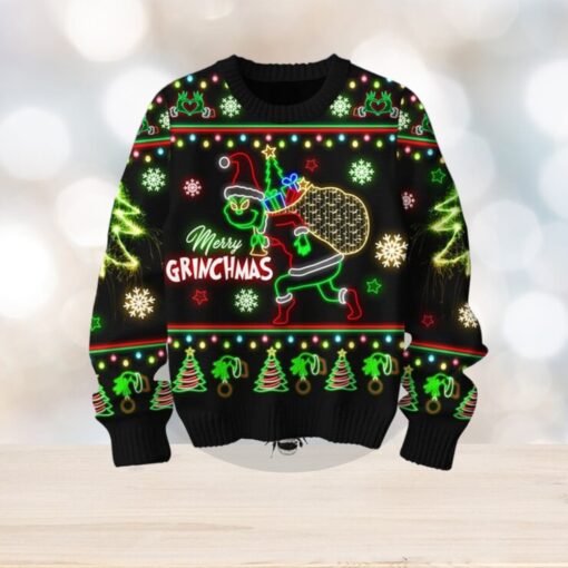 The Grinch Merry Christmas Light Special Sweater