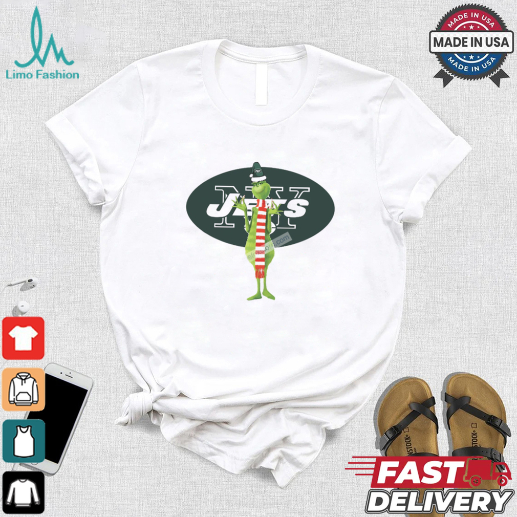 The Grinch New York Jets Graphic T Shirt The Grinch New York Jets Graphic T Shirt