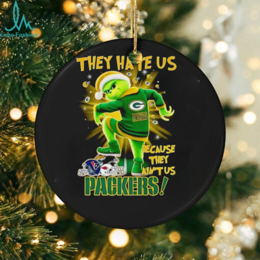 The Grinch they hate us because they ain’t us Green Bay Packers stomp on 2024 shirt