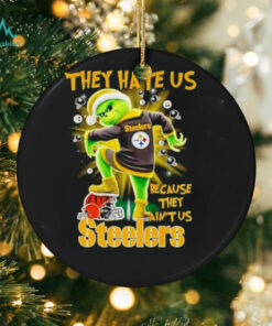 The Grinch they hate us because they ain’t us Pittsburgh Steelers stomp on Bengals 2024 shirt
