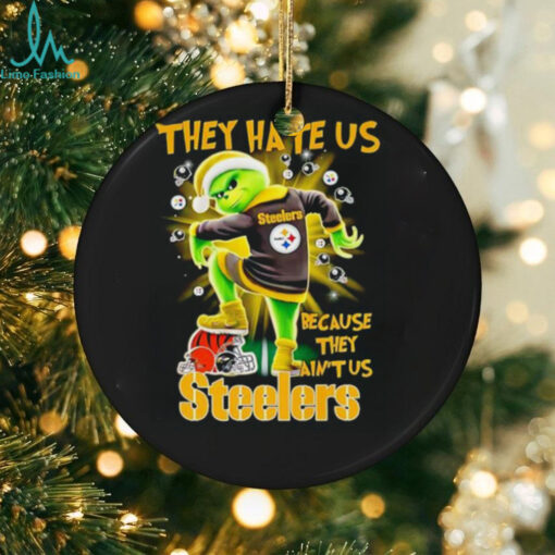 The Grinch they hate us because they ain’t us Pittsburgh Steelers stomp on Bengals 2024 shirt
