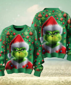 The Grnch Grumpy Angry Happy In Ugly Christmas Sweater