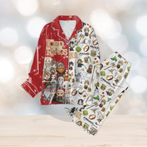 The Lord Of The Rings Merry Christmas Pajamas Set