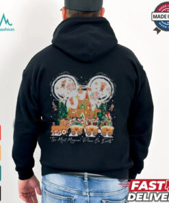 The Most Magical Place On Earth Disneyland Christmas Shirt