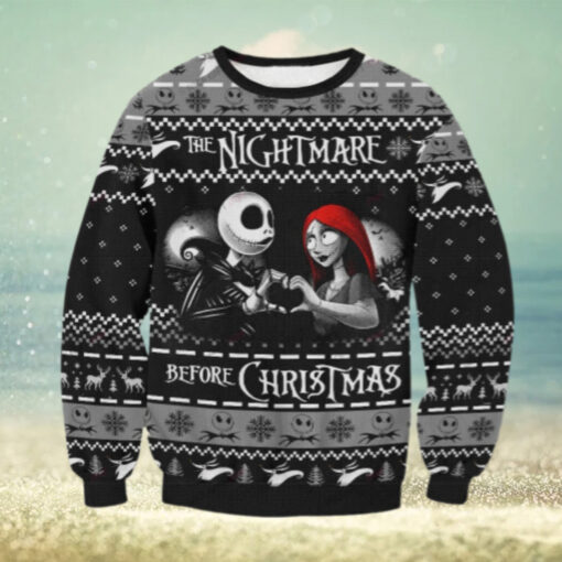 The Nightmare Before Christmas Ugly 3 Sweater