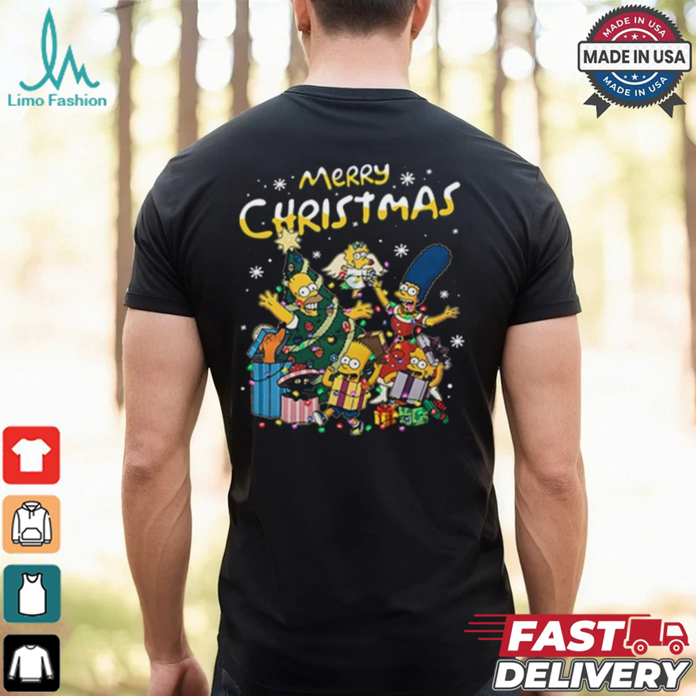 The Simpsons Christmas Family Shirt The Simpsons Christmas Family Shirt