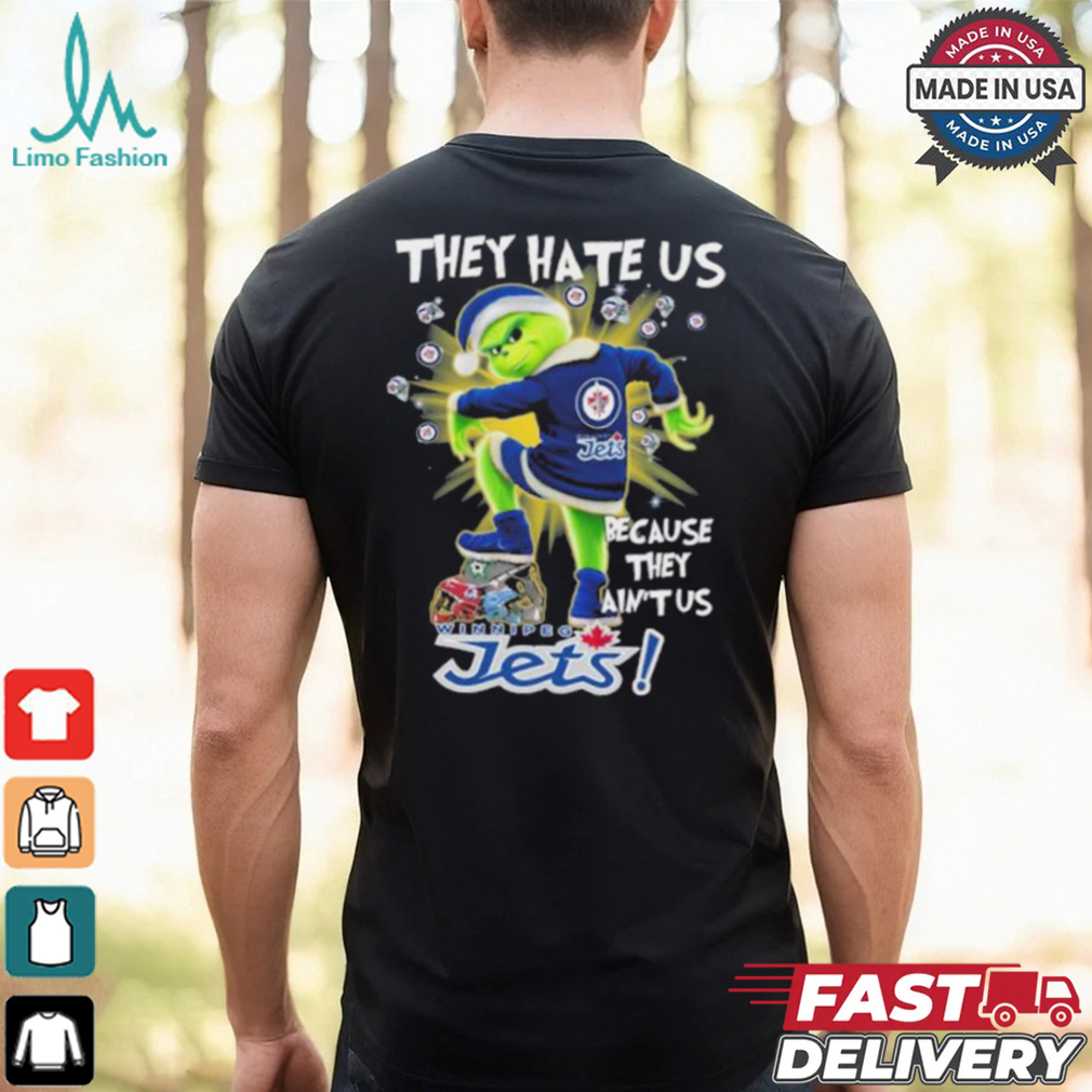 They Hate Us Because They Ain’t Grinch X Winnipeg Hockey Stomp On College Teams Christmas Shirt They Hate Us Because They Ain’t Grinch X Winnipeg Hockey Stomp On College Teams Christmas Shirt