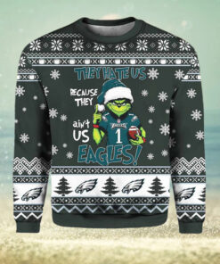 They Hate Us Because They Ain’t Us Eagles Ugly Christmas Sweater