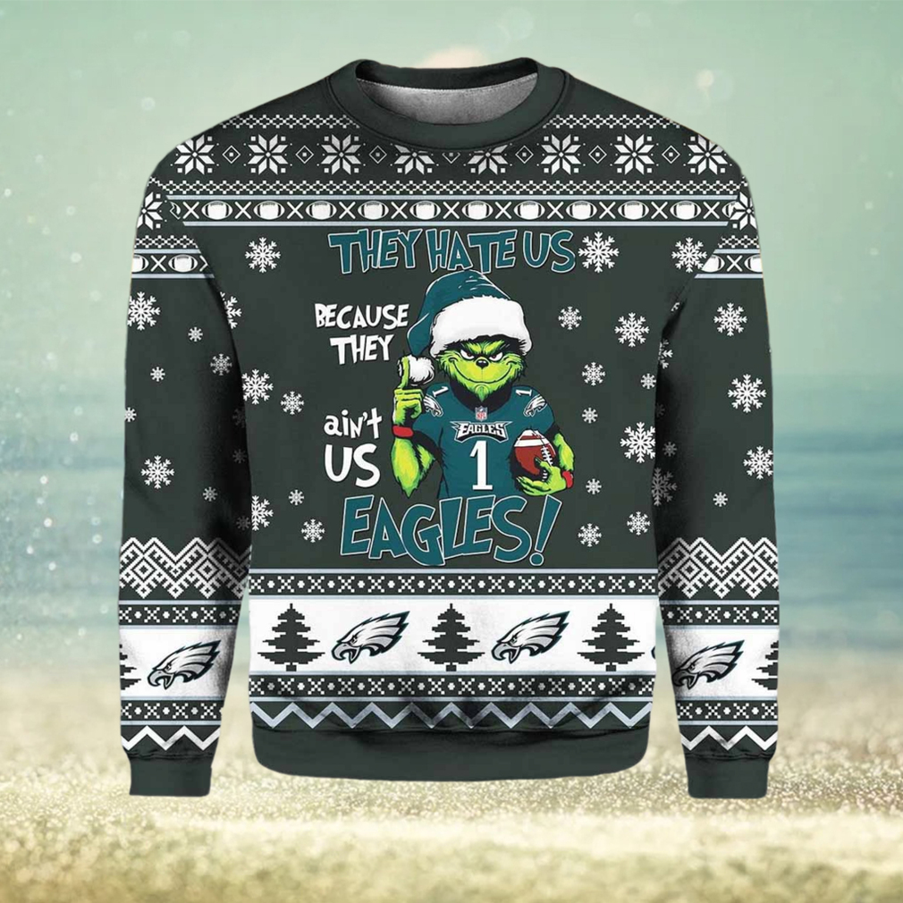 They Hate Us Because They Ain’t Us Eagles Ugly Christmas Sweater They Hate Us Because They Ain’t Us Eagles Ugly Christmas Sweater