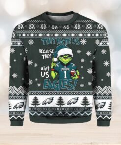 They Hate Us Because They Ain’t Us Eagles Ugly Christmas Sweater