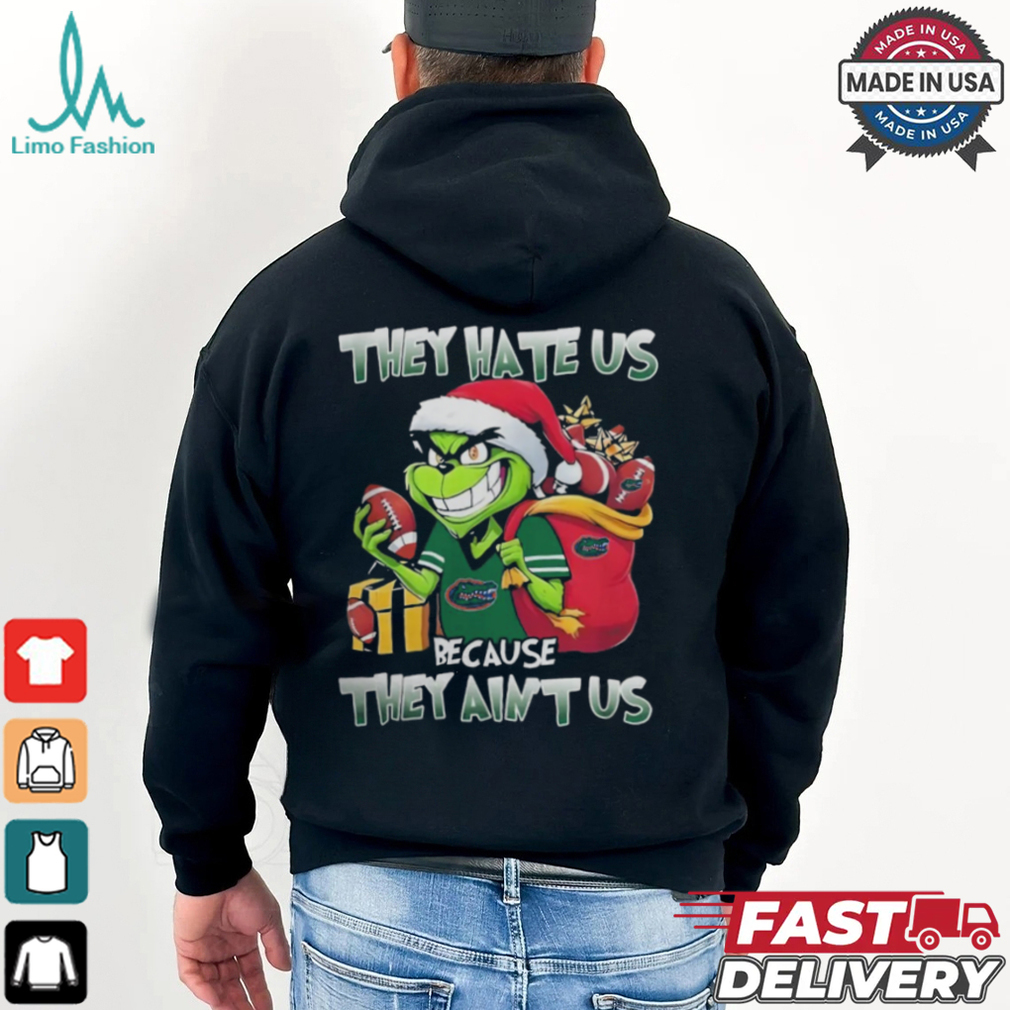 They Hate Us Because They Ain’t Us Grinch Vs Florida Gators Football Christmas Shirt They Hate Us Because They Ain’t Us Grinch Vs Florida Gators Football Christmas Shirt