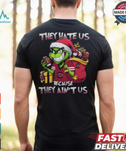 They Hate Us Because They Ain’t Us Grinch X South Carolina Gamecocks Christmas 2024 Shirt