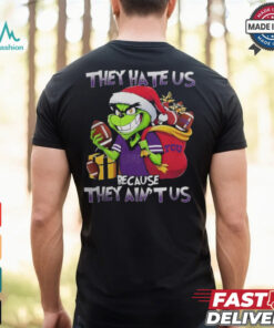 They Hate Us Because They Ain’t Us Grinch X TCU Horned Frogs Christmas 2024 Shirt