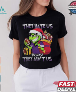 They Hate Us Because They Ain’t Us Grinch X TCU Horned Frogs Christmas 2024 Shirt