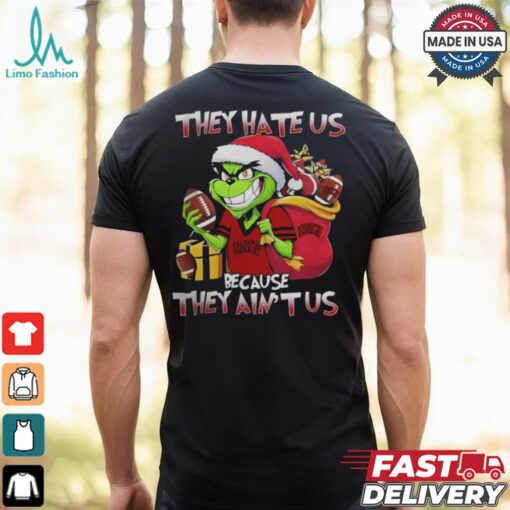 They Hate Us Because They Ain’t Us Grinch X UNLV Rebels Christmas 2024 Shirt