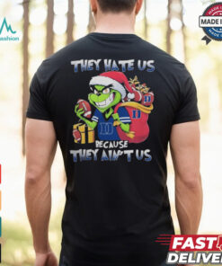 They Hate Us Because They Ain’t Us Grinch x Duke Blue Devils Football Christmas Shirt