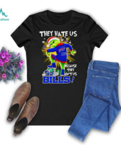 They hate us because they ain’t us Buffalo Bills Grinch stomp on Jets Christmas shirt