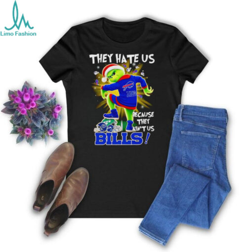 They hate us because they ain’t us Buffalo Bills Grinch stomp on Jets Christmas shirt