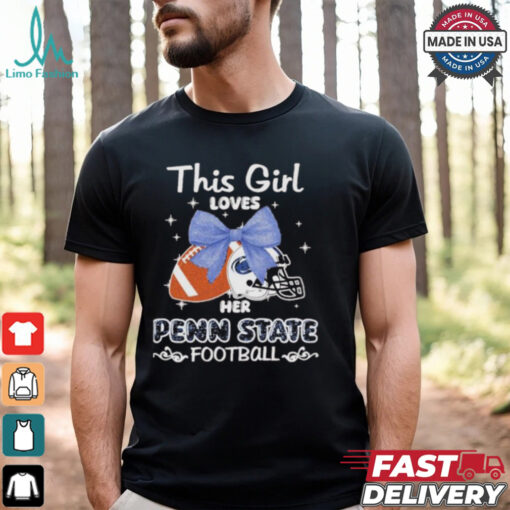 This Girl Loves Her Penn State Football Vintage Shirt