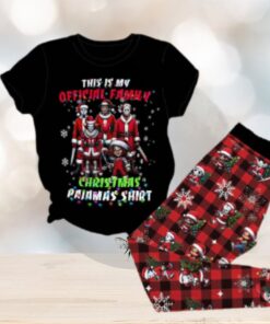 This Is My Official Family Christmas Pajamas Set