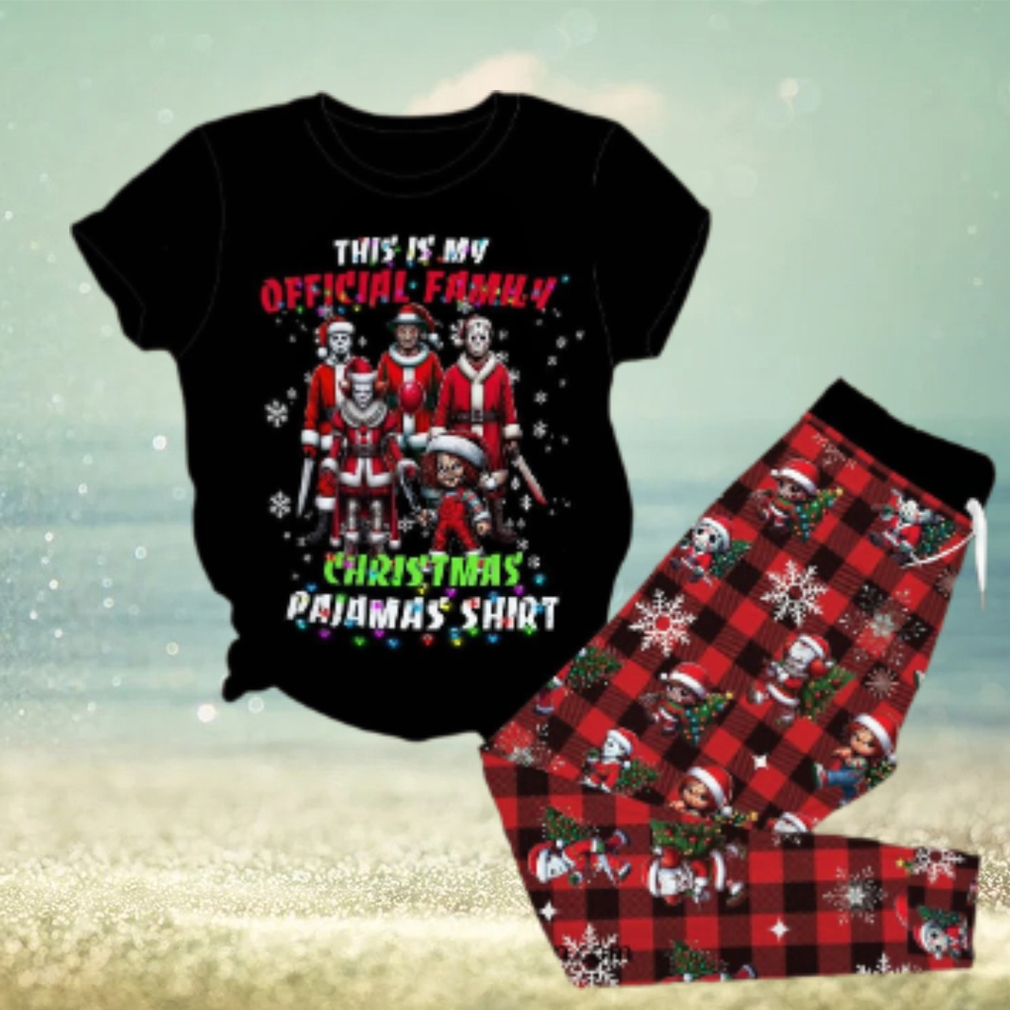 This Is My Official Family Christmas Pajamas Set This Is My Official Family Christmas Pajamas Set