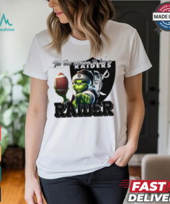 Tis The Season to Be a Raider Grinch Shirt