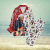 Jimmy Buffett Merry Christmas Button Down Pajamas Set