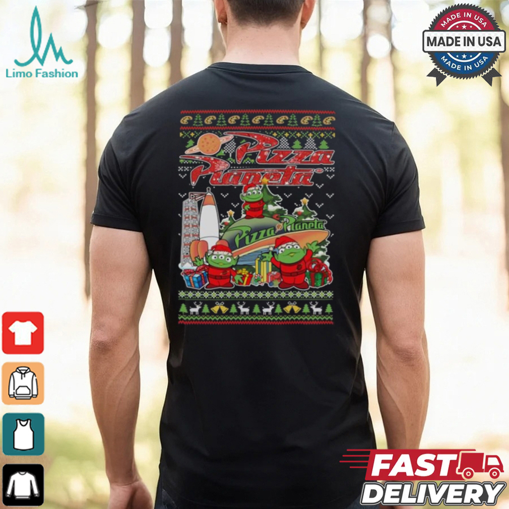 Toy Story Pizza Planet Serving Your Local Star Christmas Shirt Toy Story Pizza Planet Serving Your Local Star Christmas Shirt