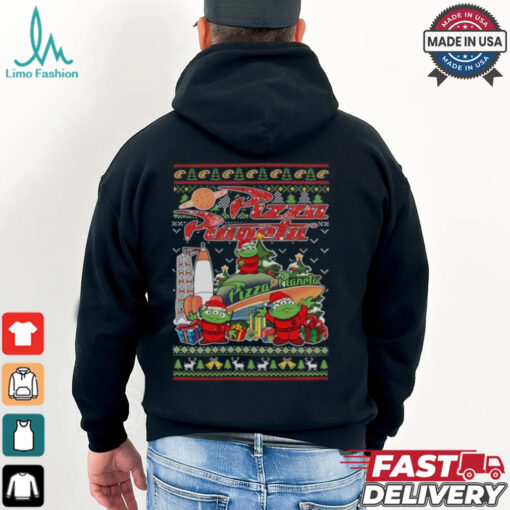 Toy Story Pizza Planet Serving Your Local Star Christmas Shirt