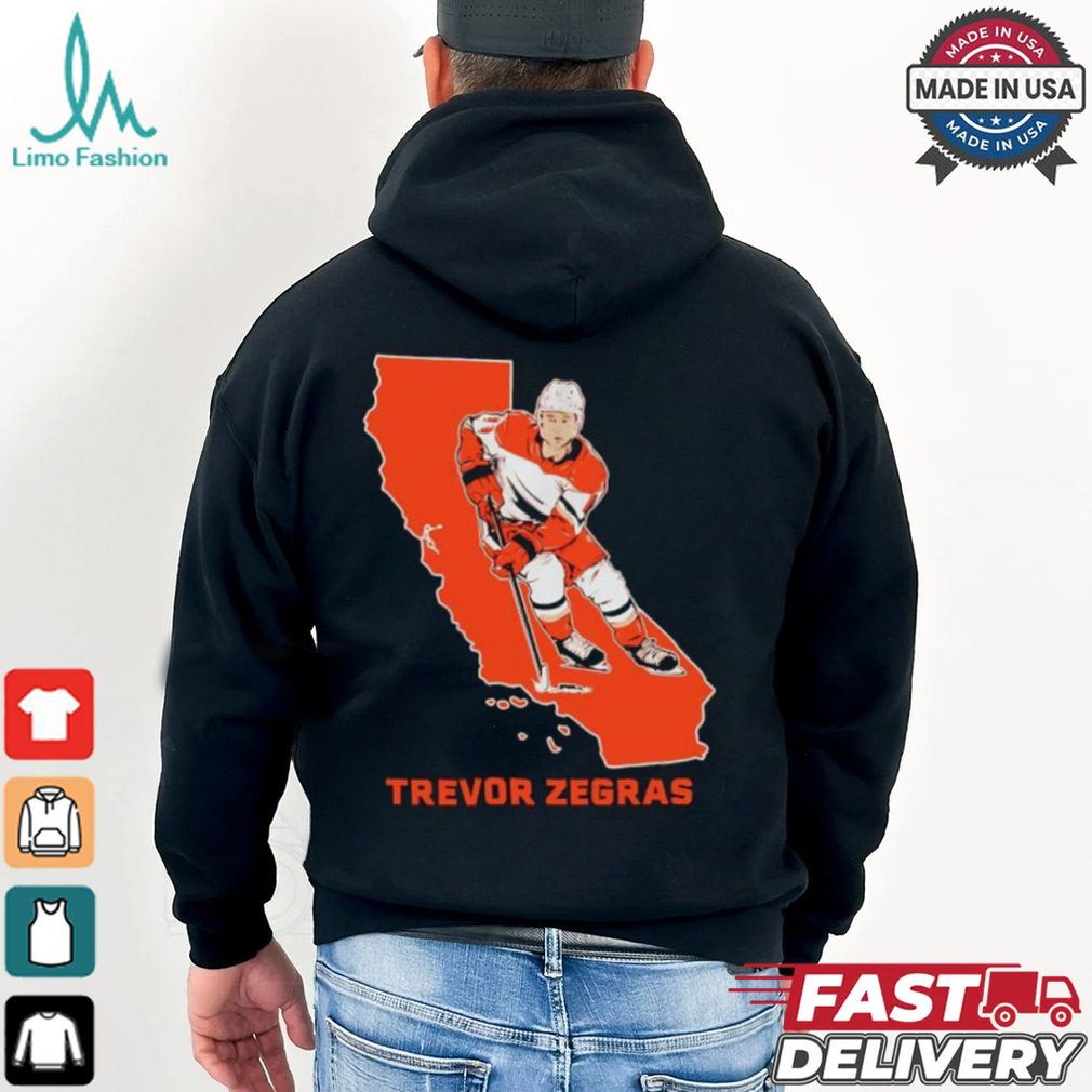 Trevor Zegras Anaheim Ducks Hockey State star shirt Trevor Zegras Anaheim Ducks Hockey State star shirt