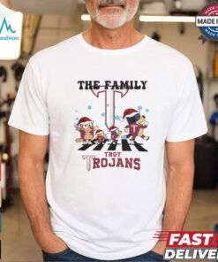 Troy Trojans X Family Bluey Merry Christmas 2024 Shirt